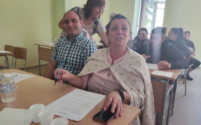 Представители на Асоциацията на месопреработвателите в България с впечатляваща презентация в ПГХТ „Акад. Неделчо Неделчев”